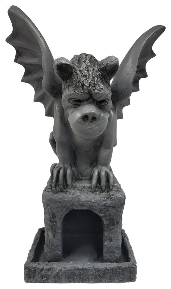 Veruah, the  Birdfeeder Gargoyle Sculpture Statue