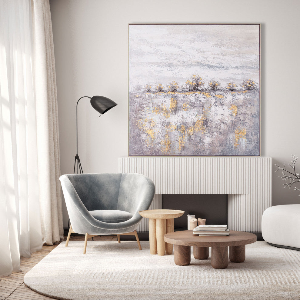 Rugged Vale, Hand Painted Canvas