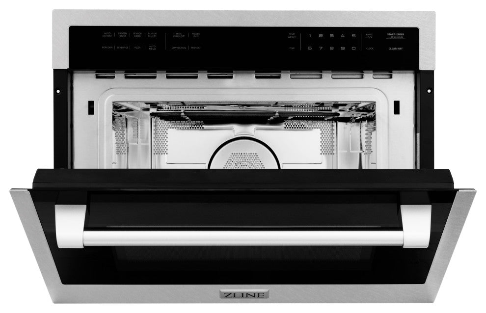ZLINE 24" Microwave Oven, DuraSnow Steel MWO-24-SS