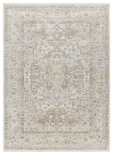 Surya Edmonton EDO-2303 Machine Woven Area Rug, Cream, 7'10" x 10'