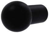 1" Cabinet Knob, Matte Black