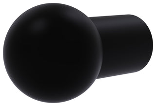 1" Cabinet Knob, Matte Black