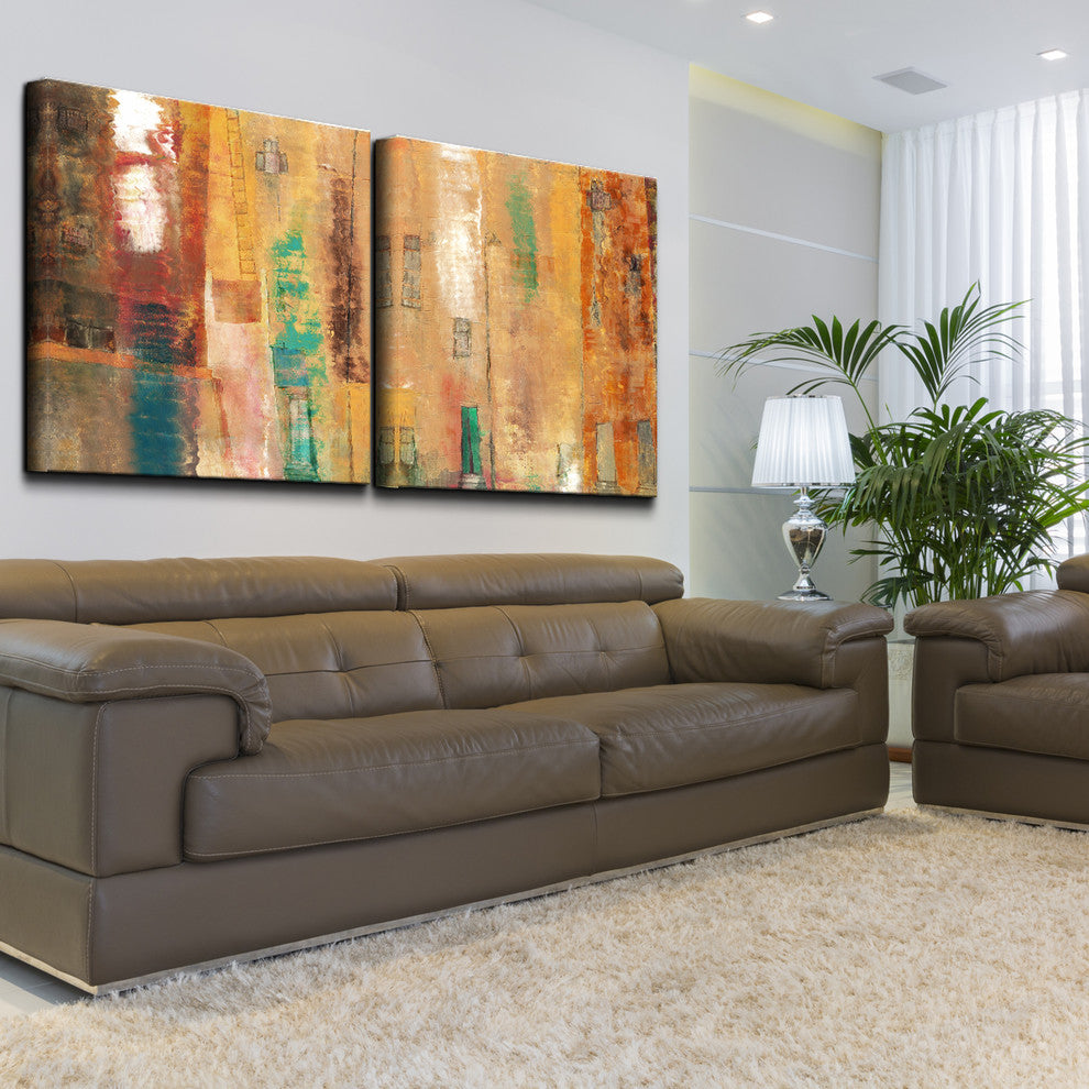 Smash XII Canvas 2-Piece Wall Art