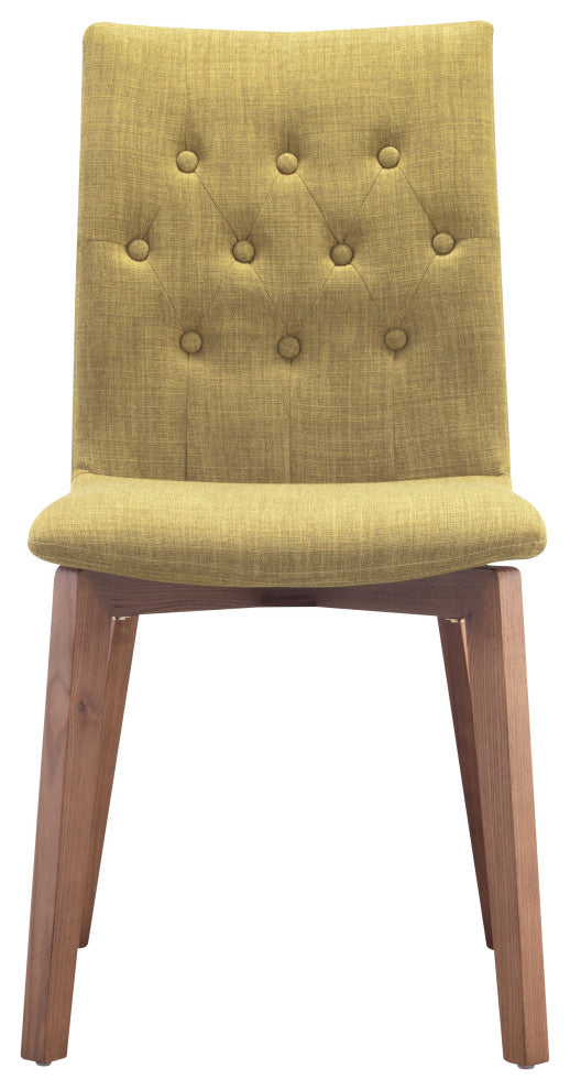 Orebro Dining Chair, Set of 2 Pea Green