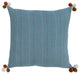 Surya Dhaka DH-003 20"x20" Pillow Kit, Orange/Denim/Tan/Cream
