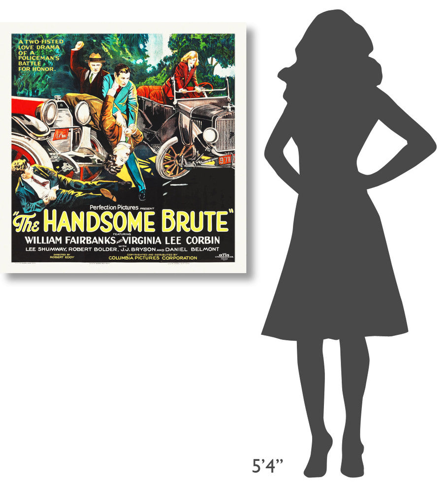 "The Hamdsome Brute, 1925" Canvas by Hollywood Photo Archive, 35x36"