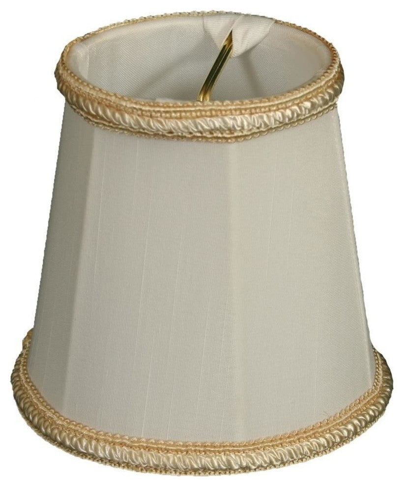 Decorative Trim Deep Empire Chandelier Lampshade Size 5, White