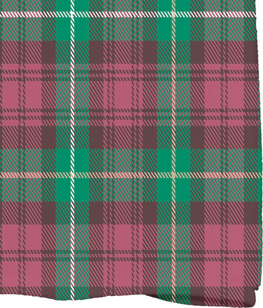 Tartan Plaid 18"x30" Red Holiday Print Kitchen Towel
