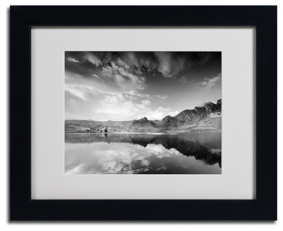 ''Beyond the Sky'' Matted Framed Canvas Art by Philippe Sainte-Laudy