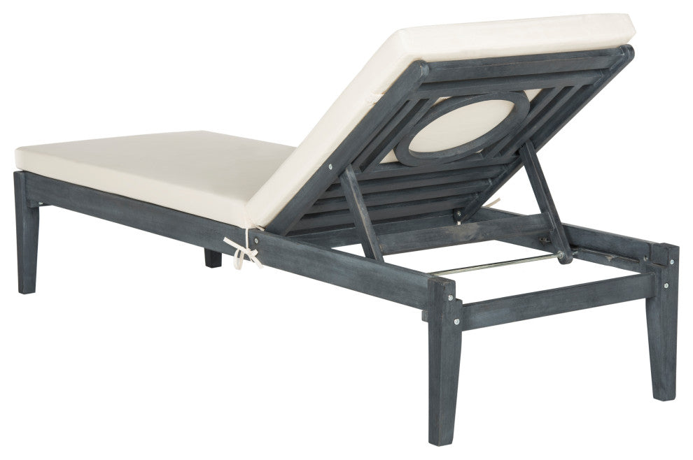Pomona Sunlounger - Grey, Beige