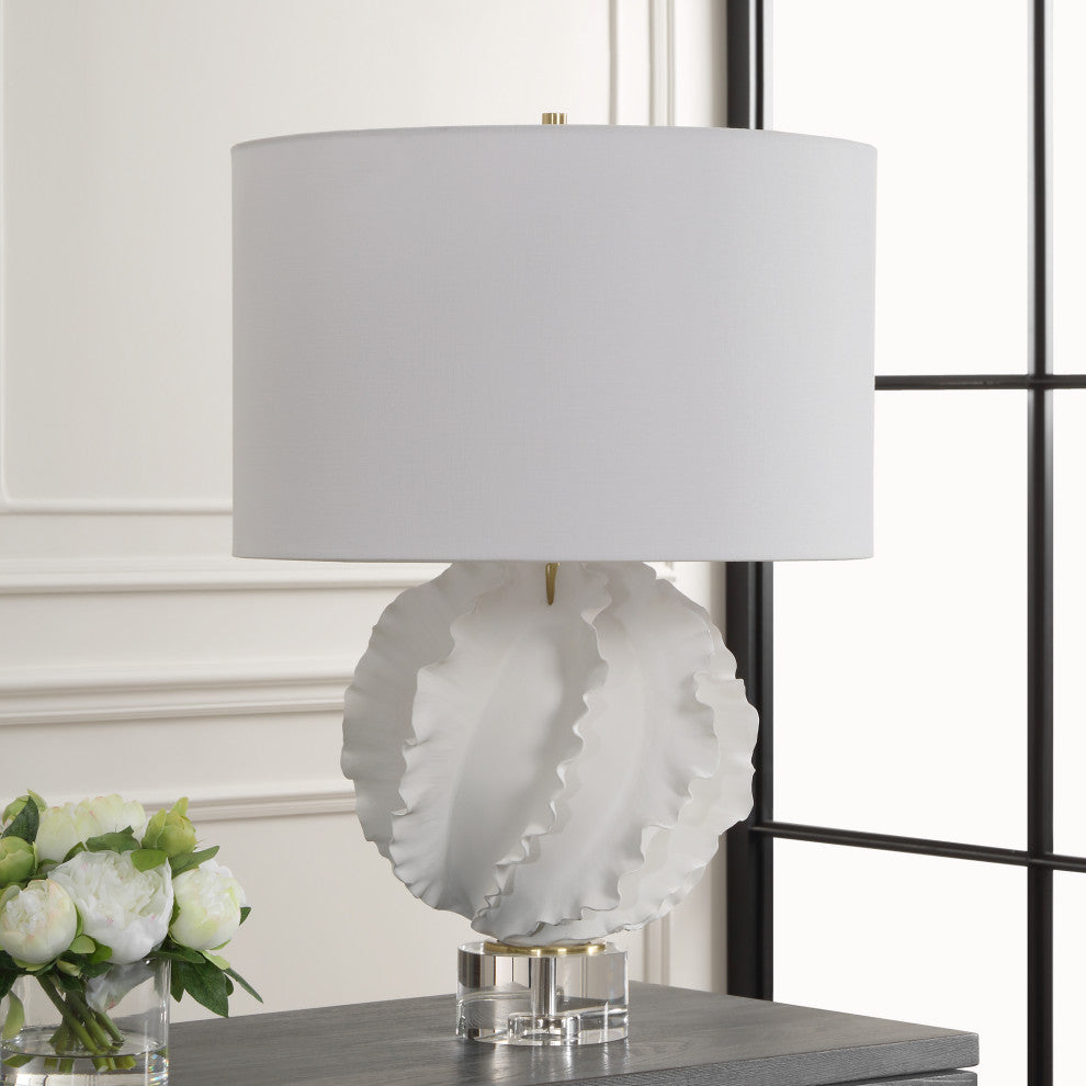 Uttermost Saylor White Table Lamp