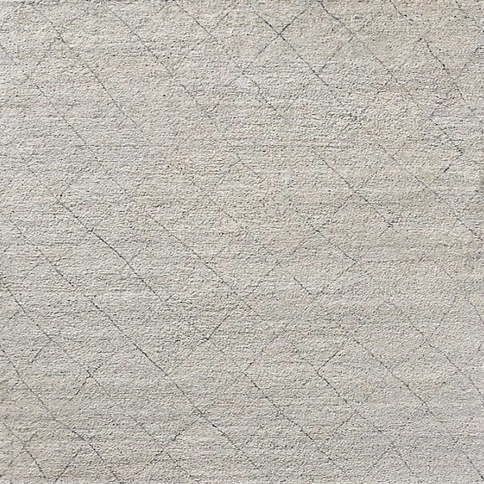 Ahgly Company Indoor Square Mid-Century Modern Area Rugs, 5' Square