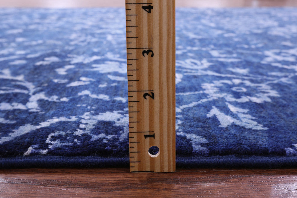 Wool & Silk Modern Handmade Rug 6' 0" X 8' 9" - Q12735