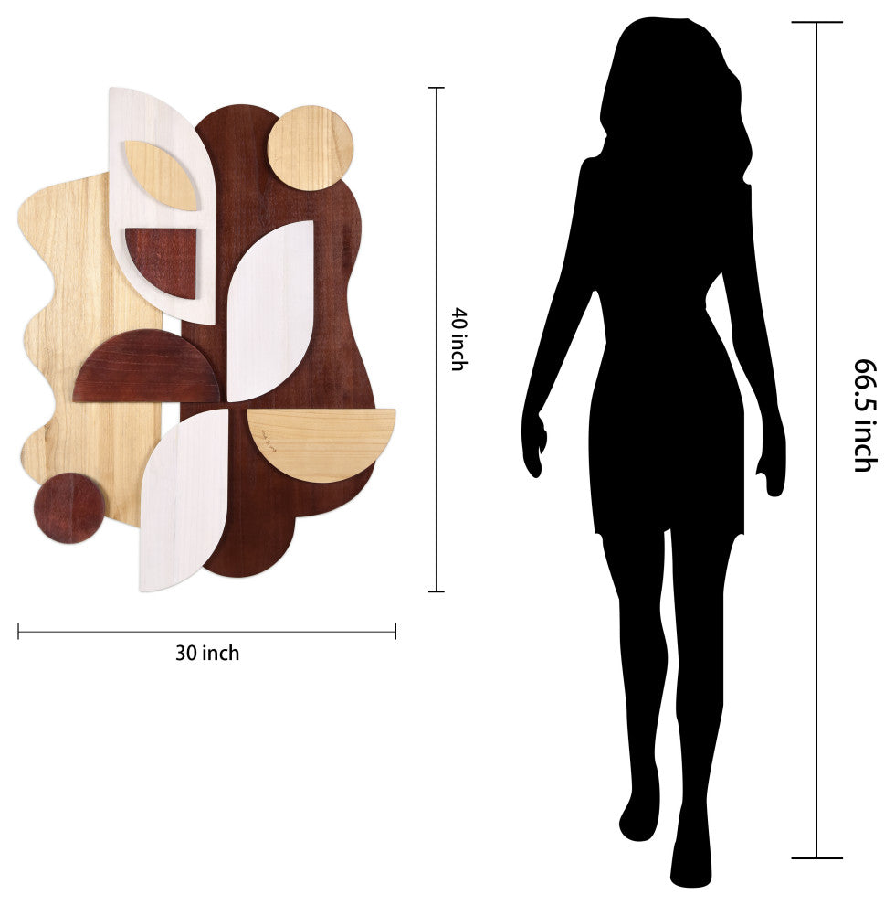Sands Serenade I and II Hand Made Solid Wood Abstracts