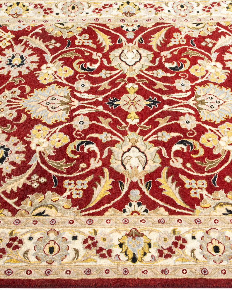 Mogul, One-of-a-Kind Hand-Knotted Area Rug Red, 3' 1 x 5' 1