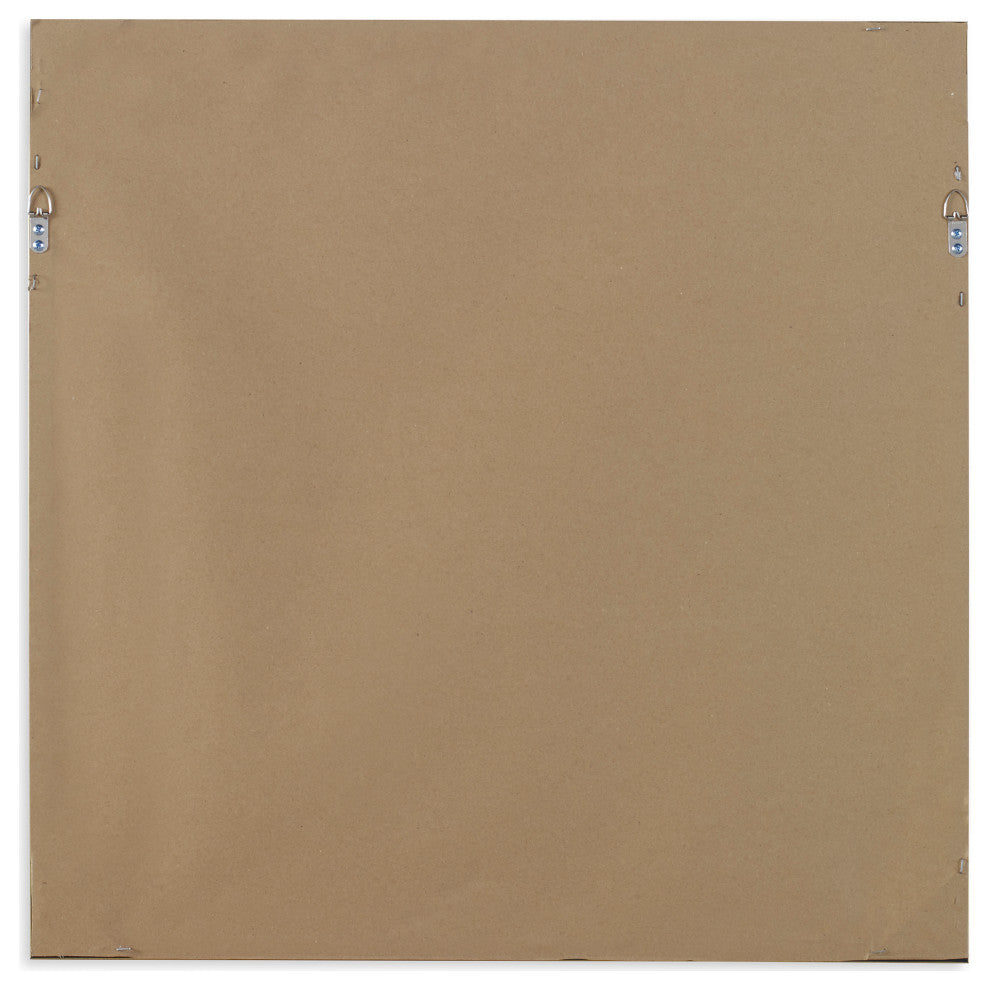 Uttermost Alexo Square Mirror, 28.5", Gold