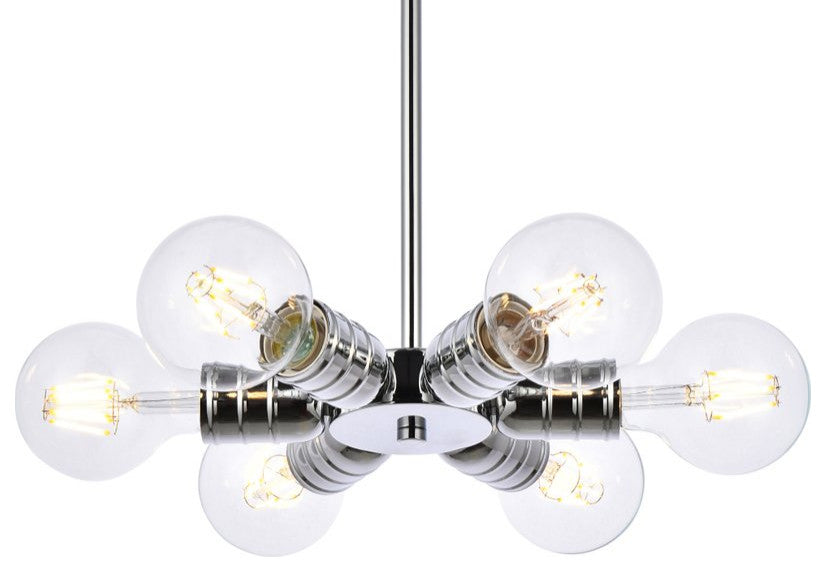 Reese 6-Light Chrome Pendant