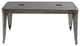 40.25"W Rectangle Galvanized Metal Bench