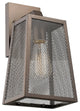 CHLOE Lighting EMERSON 1-Light Rubbed Bronze Outdoor Wall Sconce 12"