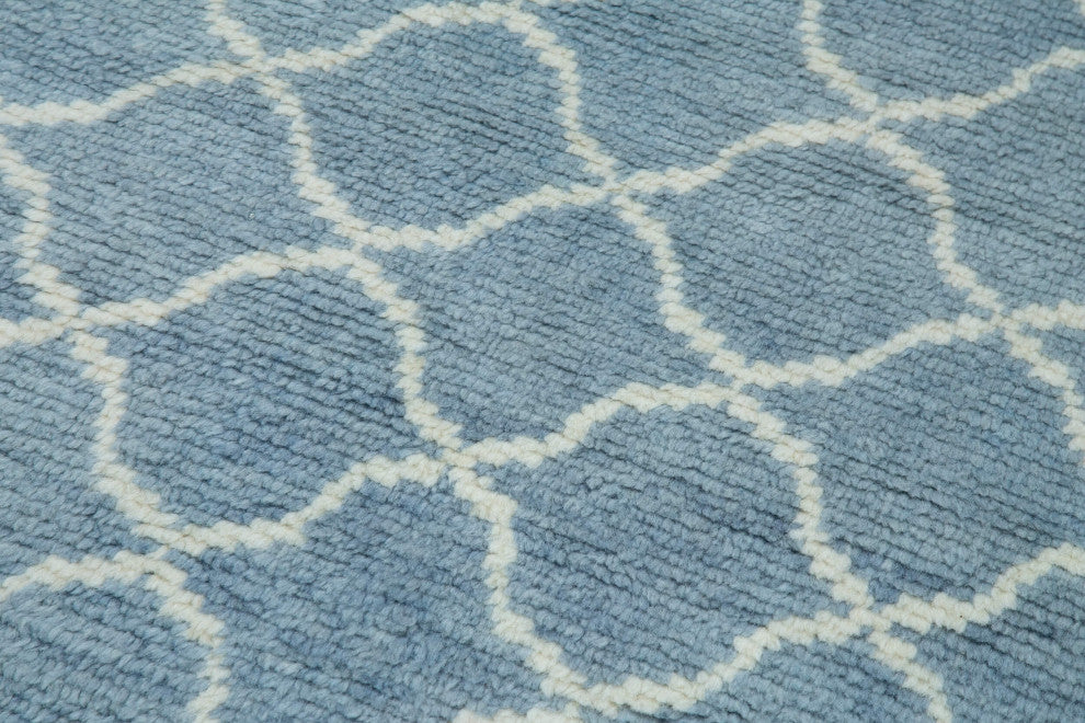 Rug N Carpet - Handmade One-of-a-Kind 3' 1" x 12' 4" Moroccan Runner Rug