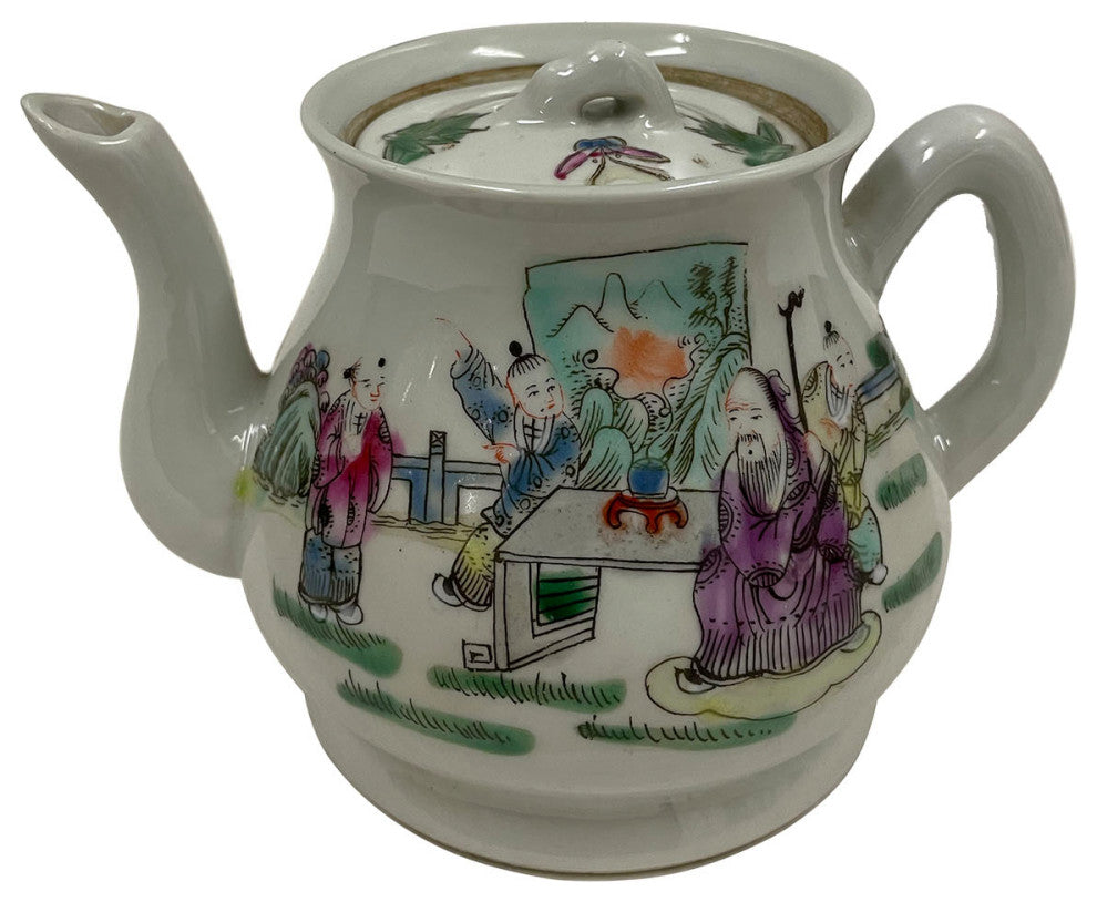 Consigned Antique Chinese Porcelain Teapot