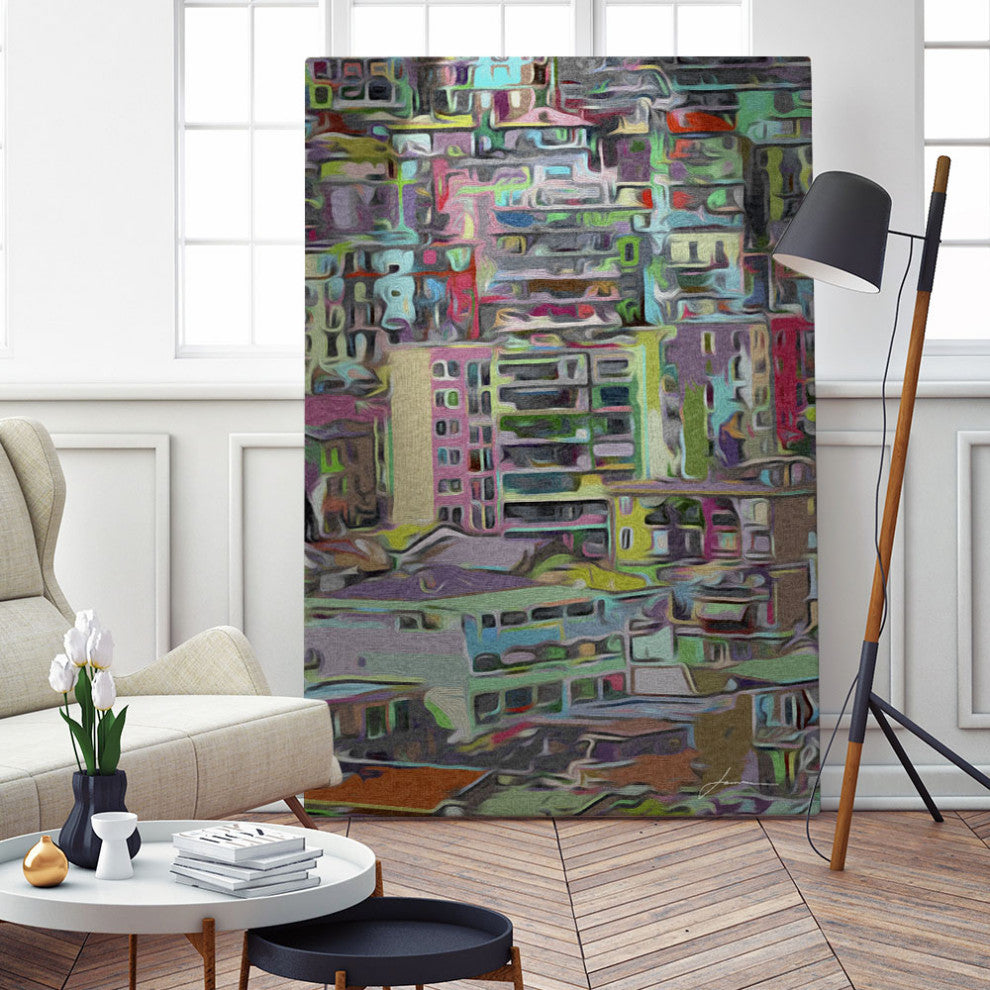 "Stack III" Fine Art Giant Canvas Print, 48"x72"