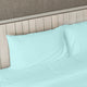 Egyptian Cotton Feel Coolest Soft, 4-Piece Sheet Deep Pockets, Aqua, King/Cal Ki