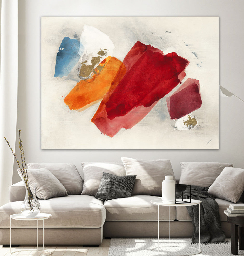 Equilibrium - 72 x 54 by Leah Rei