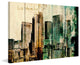 "La Downtown 2" Painting Print on Canvas by Irena Orlov