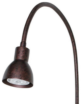 Benzara BM225089 Metal Round Wall Reading Lamp with Plug In Switch, Bronze