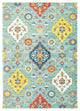 Oriental Weavers Joli Collection Blue/ Multi Floral Indoor Area Rug 9'10"X12'10"