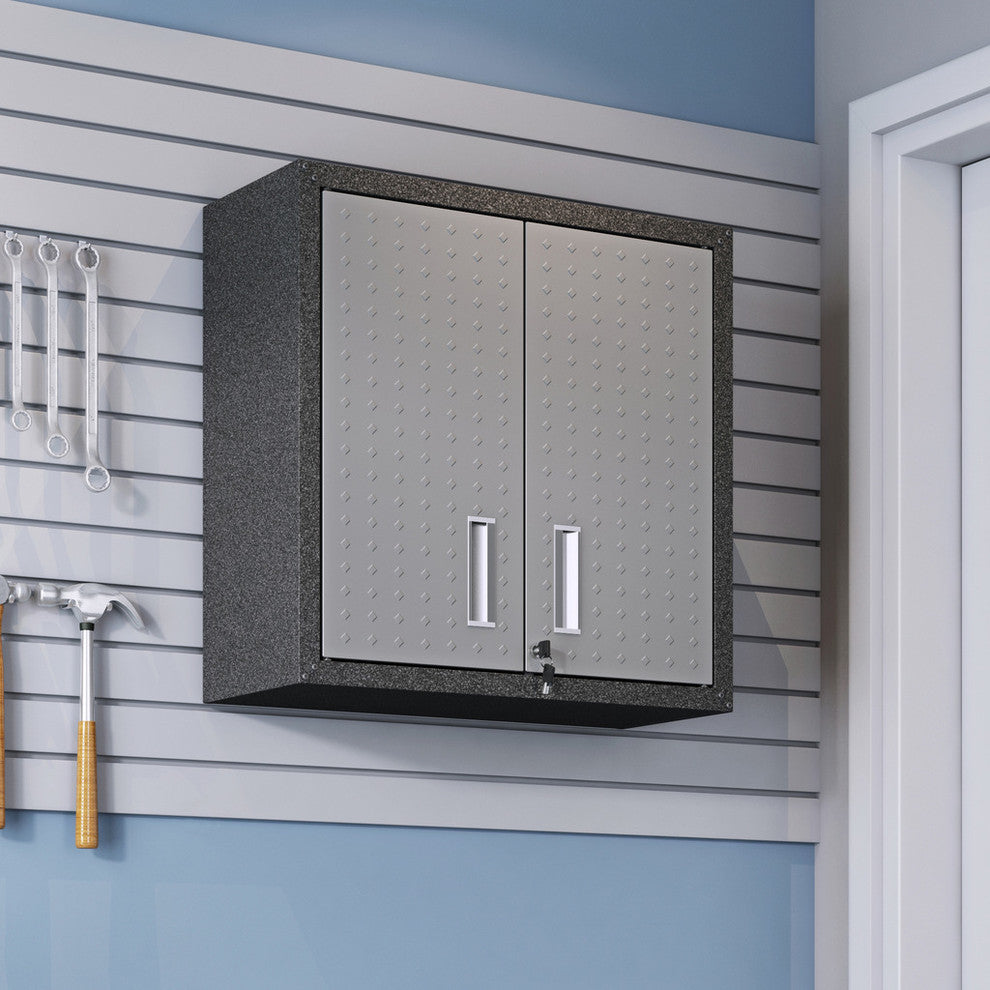 Fortress Floating Garage Cabinet - Set of 2 2-5GMC