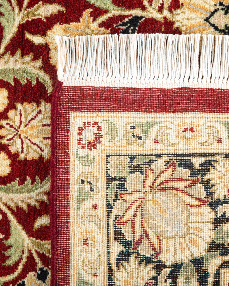 Gwalior, One-of-a-Kind Hand-Knotted Area Rug Orange, 4'2"x6'5"