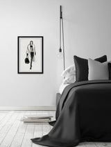 "White Coat" Framed Painting Print, 20"x30"