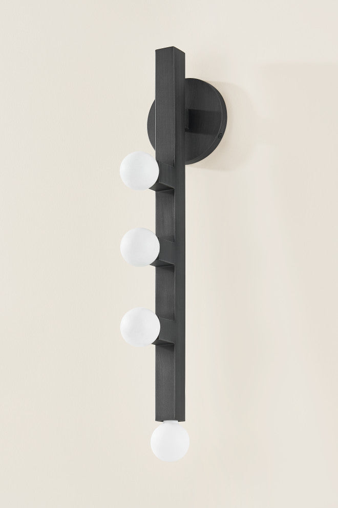 Sutter 21.5" High Graphite Wall Sconce