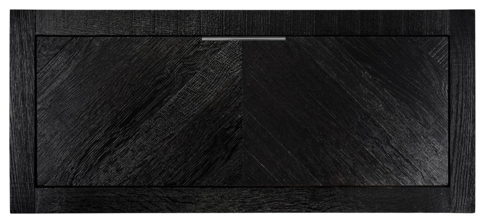 Vintner's Floating Bathroom Vanity with Drawer, Noir