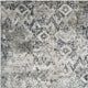 HomeRoots 91" X 130" Teal Polyester or Viscose Rug