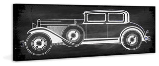 "Classic in Black" Painting Print on Wrapped Canvas