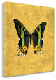 "Butterfly On Gold" By Joanna Charlotte, Giclee Print on Gallery Wrap Canvas
