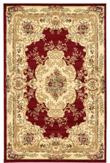 Unique Loom Red Versailles 5' 0 x 8' 0 Area Rug