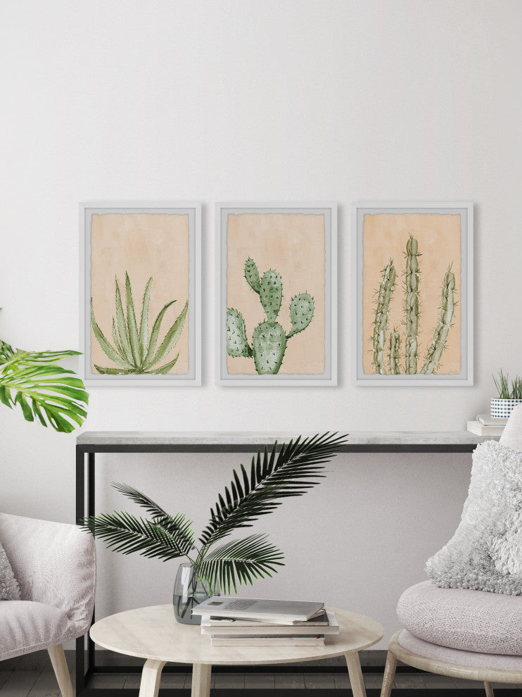 Don't Touch Me Triptych, Set of 3, 12x18 Panels