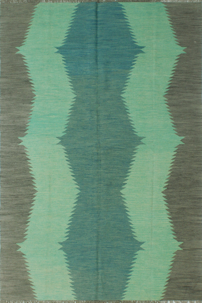 Winchester Kilim Pelltun Lt. Green Rug