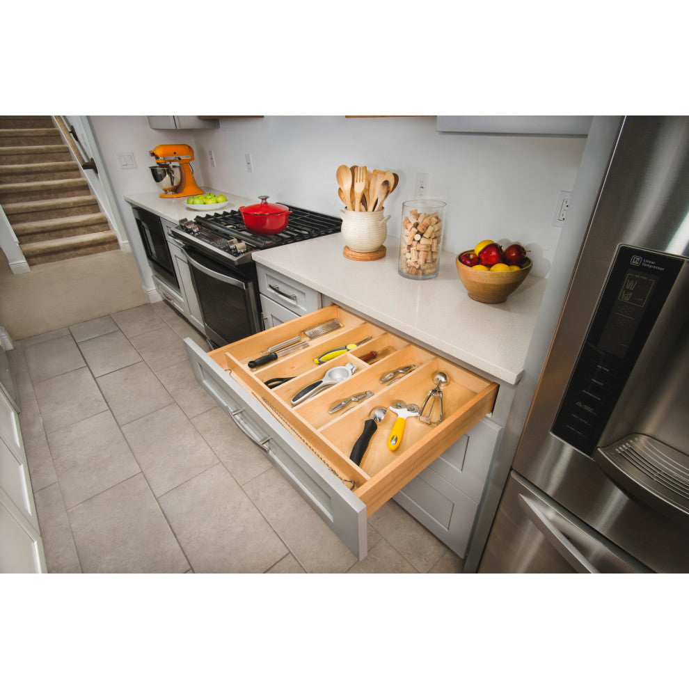 Wood Trim to Fit Utility Drawer Insert Organizer, 2.88"