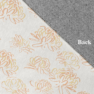Tumbly Blossom Rug, Yellow, 4'x6'