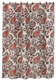 Rebecca Paisley Shower Curtain, 72"x72", 1 Piece