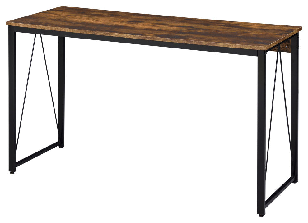 ACME Zaidin Writing Desk, Weathered Oak