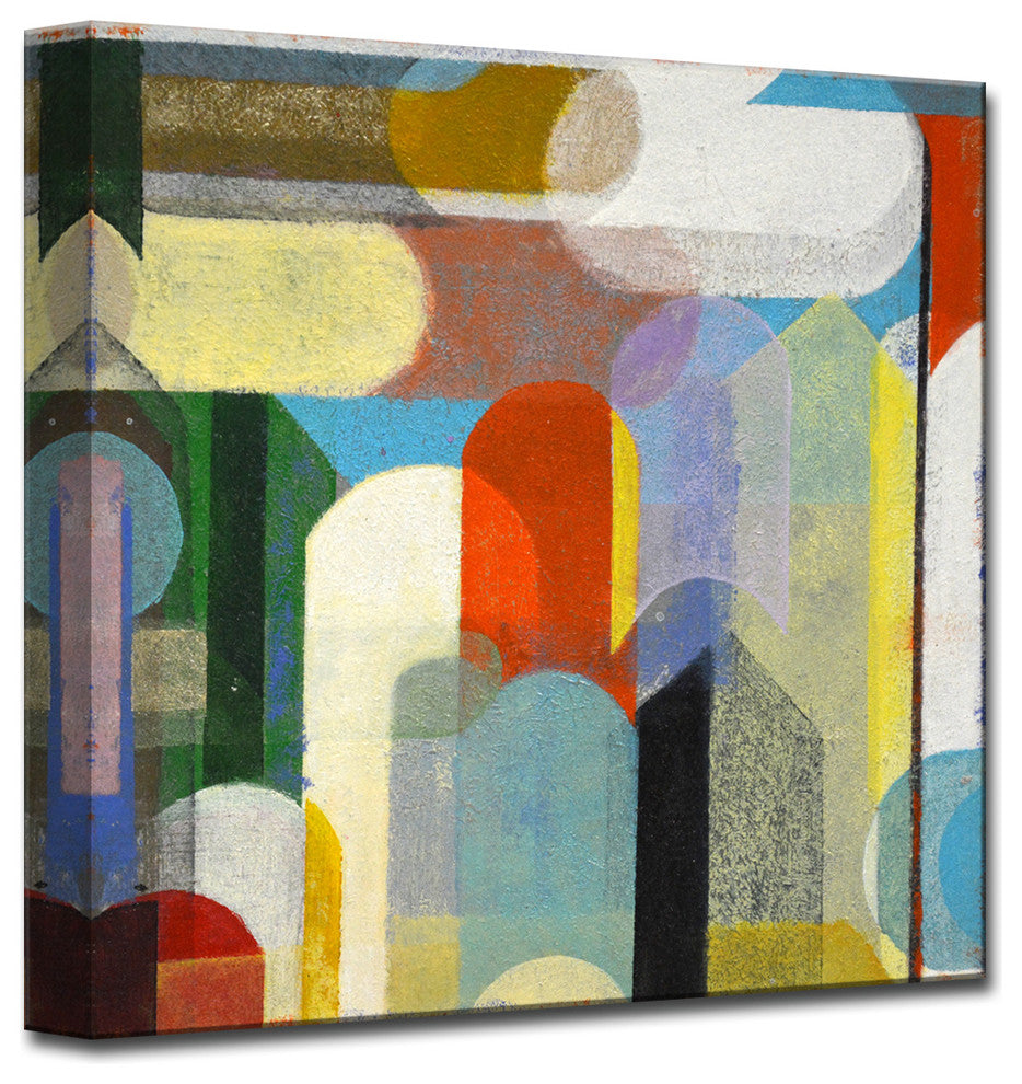 Ready2Hangart ''Calypso Ii'' By Norman Wyatt, Jr Canvas Art, 12" Hx12" W