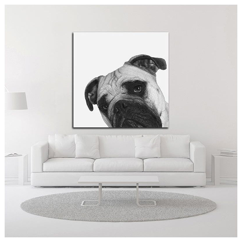 "Que Pasa?" by Jon Bertelli, Print on Canvas, 18"x18"