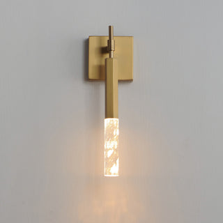 ET2 E11030-95 Diaphane 16" Tall LED Wall Sconce - Black