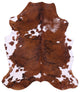 7' 1" X 6' 2" Natural Cowhide Rug C1716